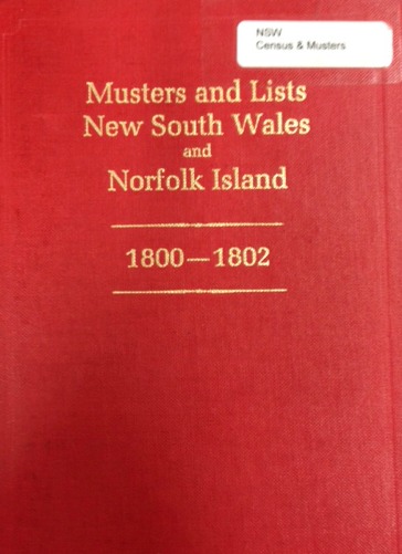 A whole collection of named census or muster forms, published for all to see.  Source: http://www.sl.nsw.gov.au/blogs/musters-and-lists-new-south-wales-and-norfolk-island-1800-1802 